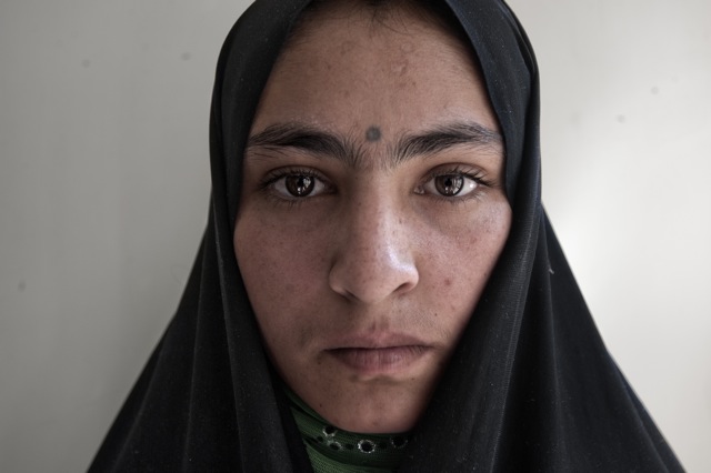 Portrait Masume. Photo: Gervasio Sánchez.