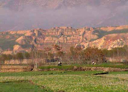 Surkh Kotal, here seen from afar, came under Taleban control in mid-May 2016 and was only recaptured after ANSF operations a month later. (Photo Source: Heritage Institute)
